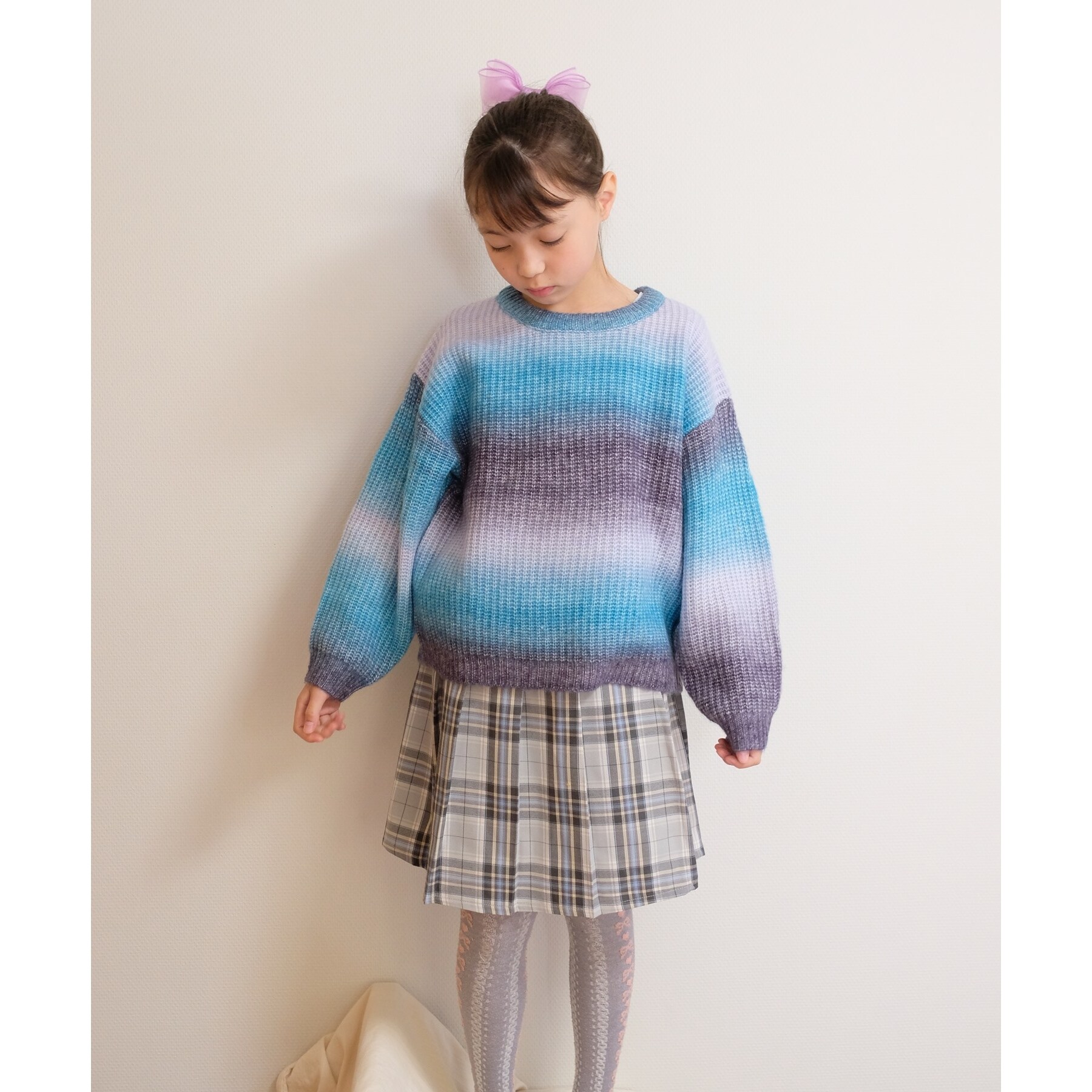 シューラルー /キッズ(SHOO・LA・RUE/Kids)の【110-140cm】グラデーションニットプルオーバー9