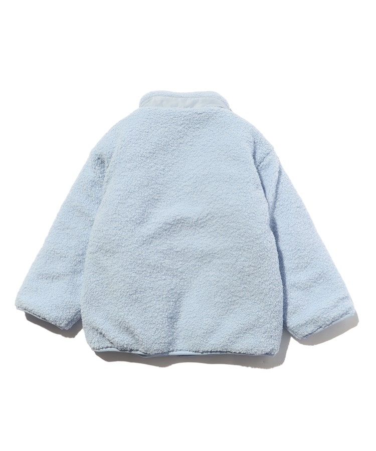 シューラルー /キッズ(SHOO・LA・RUE/Kids)の【110-140cm/撥水/2WAY】キルト×ボア リバーシブルブルゾン7