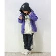 シューラルー /キッズ(SHOO・LA・RUE/Kids)の【110-140cm/撥水/2WAY】キルト×ボア リバーシブルブルゾン9