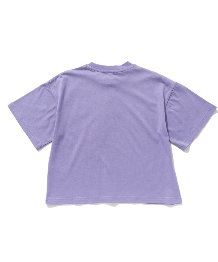 シューラルー /キッズ(SHOO・LA・RUE/Kids)の【110-140cm/接触冷感】五分袖BIGプリントTシャツ2