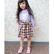 シューラルー /キッズ(SHOO・LA・RUE/Kids)の【110-140cm】インナーパンツ付きチェックスカート9