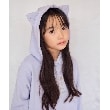 シューラルー /キッズ(SHOO・LA・RUE/Kids)の【110-140cm】裏毛耳つきフードワンピース10