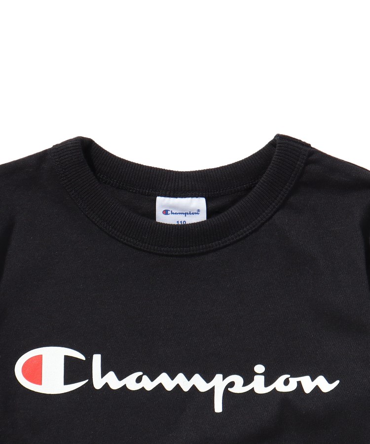 シューラルー /キッズ(SHOO・LA・RUE/Kids)の【Champion】ロゴプリントロンT3