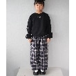 シューラルー /キッズ(SHOO・LA・RUE/Kids)の【110-140cm】起毛チェックワイドパンツ11