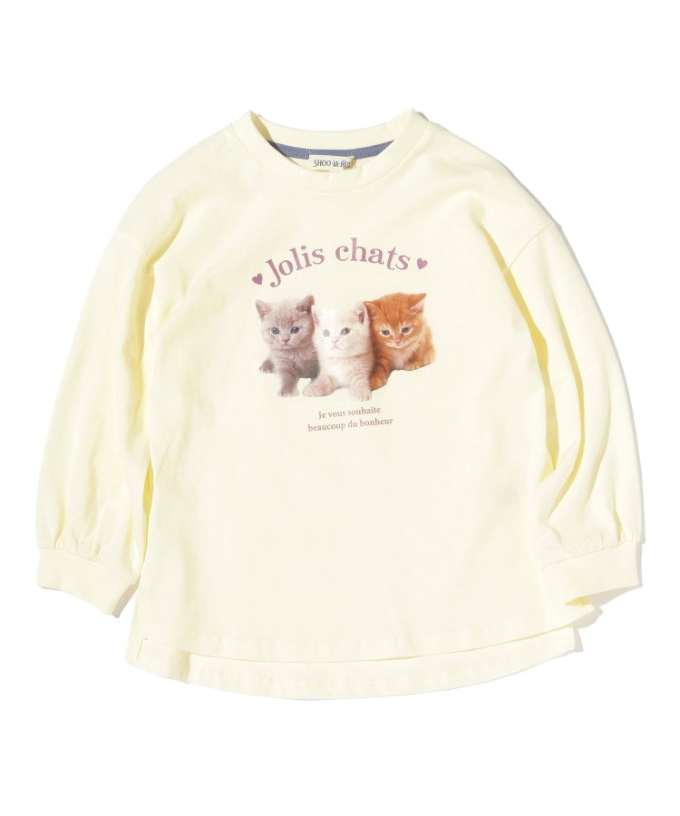 シューラルー /キッズ(SHOO・LA・RUE/Kids)の【110-140cm】GIRLSオーバーサイズグラフィックT1