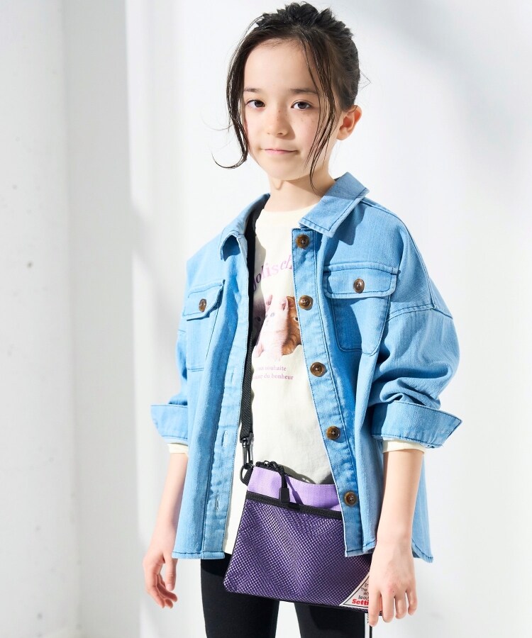 シューラルー /キッズ(SHOO・LA・RUE/Kids)の【110-140cm】GIRLSオーバーサイズグラフィックT12