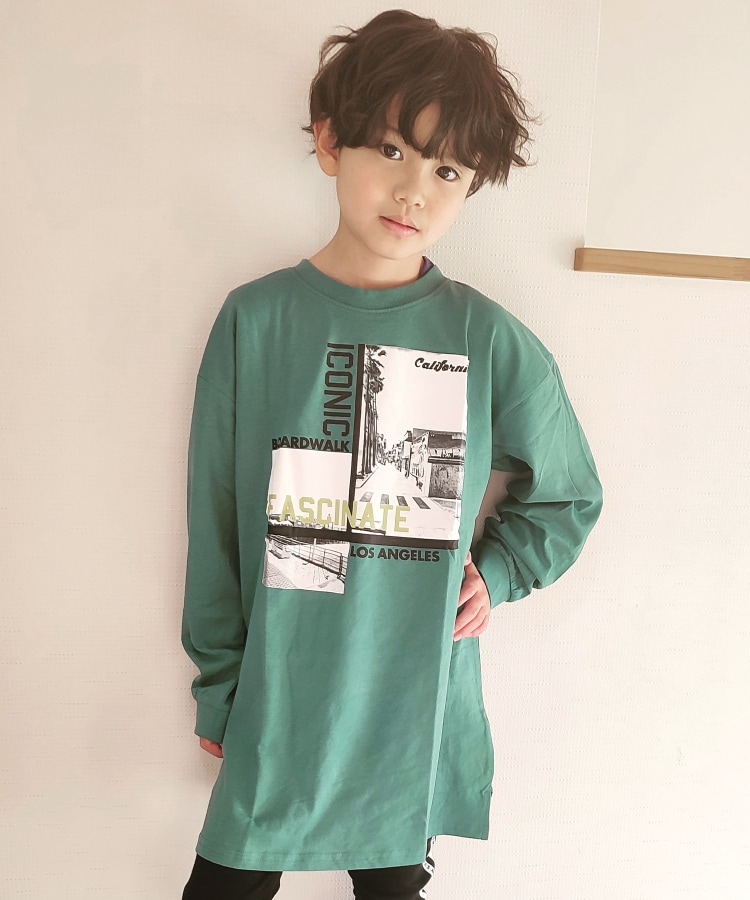 シューラルー /キッズ(SHOO・LA・RUE/Kids)の【110-140cm】BOYSオーバーサイズグラフィックT11