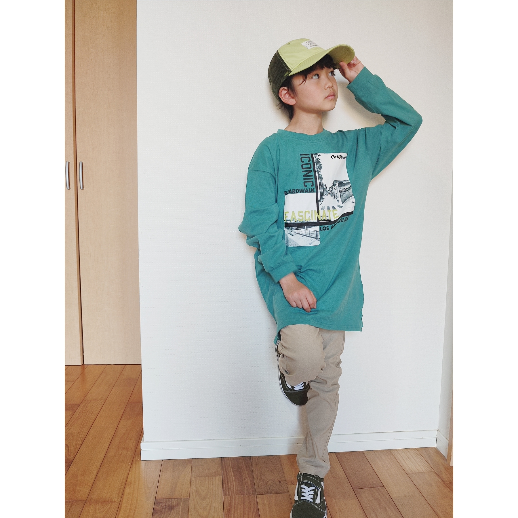 シューラルー /キッズ(SHOO・LA・RUE/Kids)の【110-140cm】BOYSオーバーサイズグラフィックT10