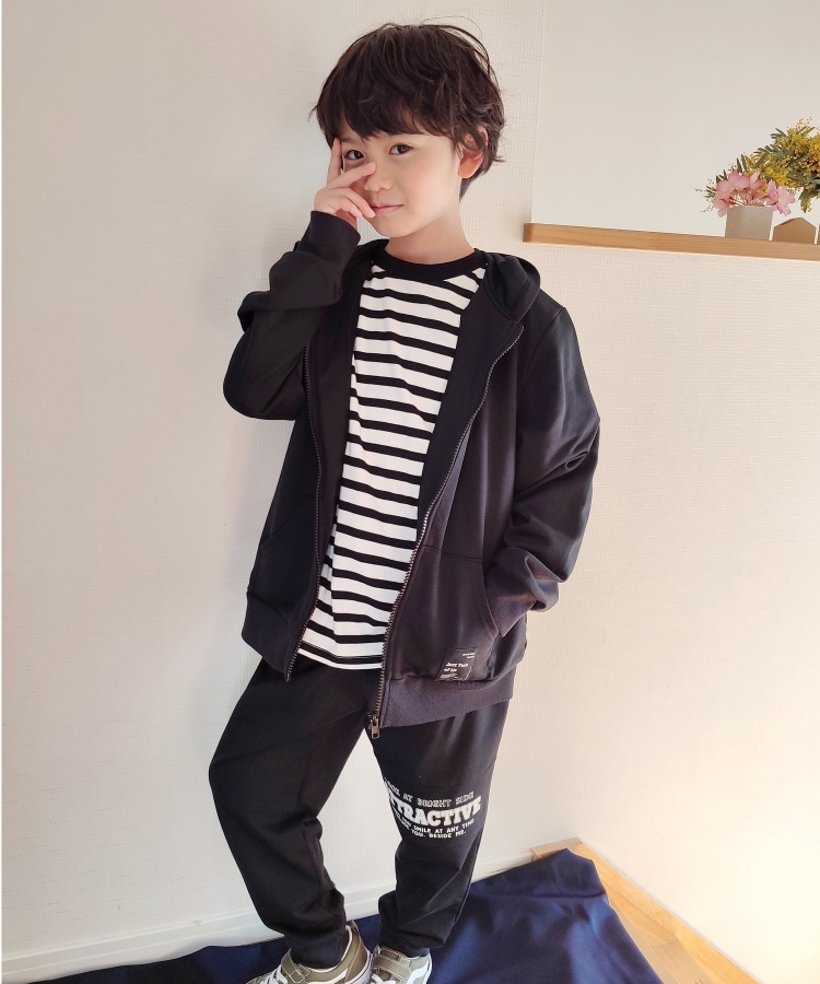 シューラルー /キッズ(SHOO・LA・RUE/Kids)の【110-140cm/SPEEDRY】スウェットジップパーカ8