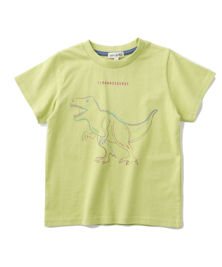 シューラルー /キッズ(SHOO・LA・RUE/Kids)の【110-140cm】BOYアソートプリントTシャツ イエローグリーン(025)