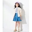 シューラルー /キッズ(SHOO・LA・RUE/Kids)の【110-140cm】インパン付きデニムプリーツスカート15