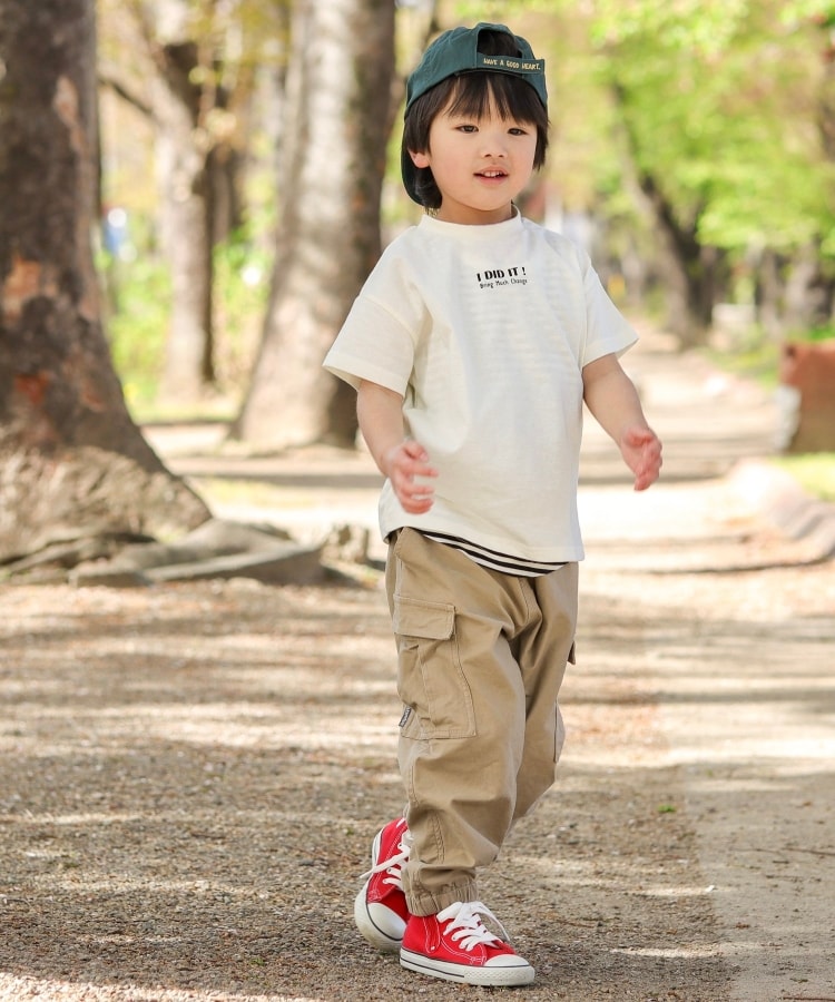 シューラルー /キッズ(SHOO・LA・RUE/Kids)の【110-140cm/吸水速乾】CVCバックプリントTシャツ20