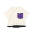 シューラルー /キッズ(SHOO・LA・RUE/Kids)の【110-140cm】裾レイヤード異素材ポケットTシャツ1