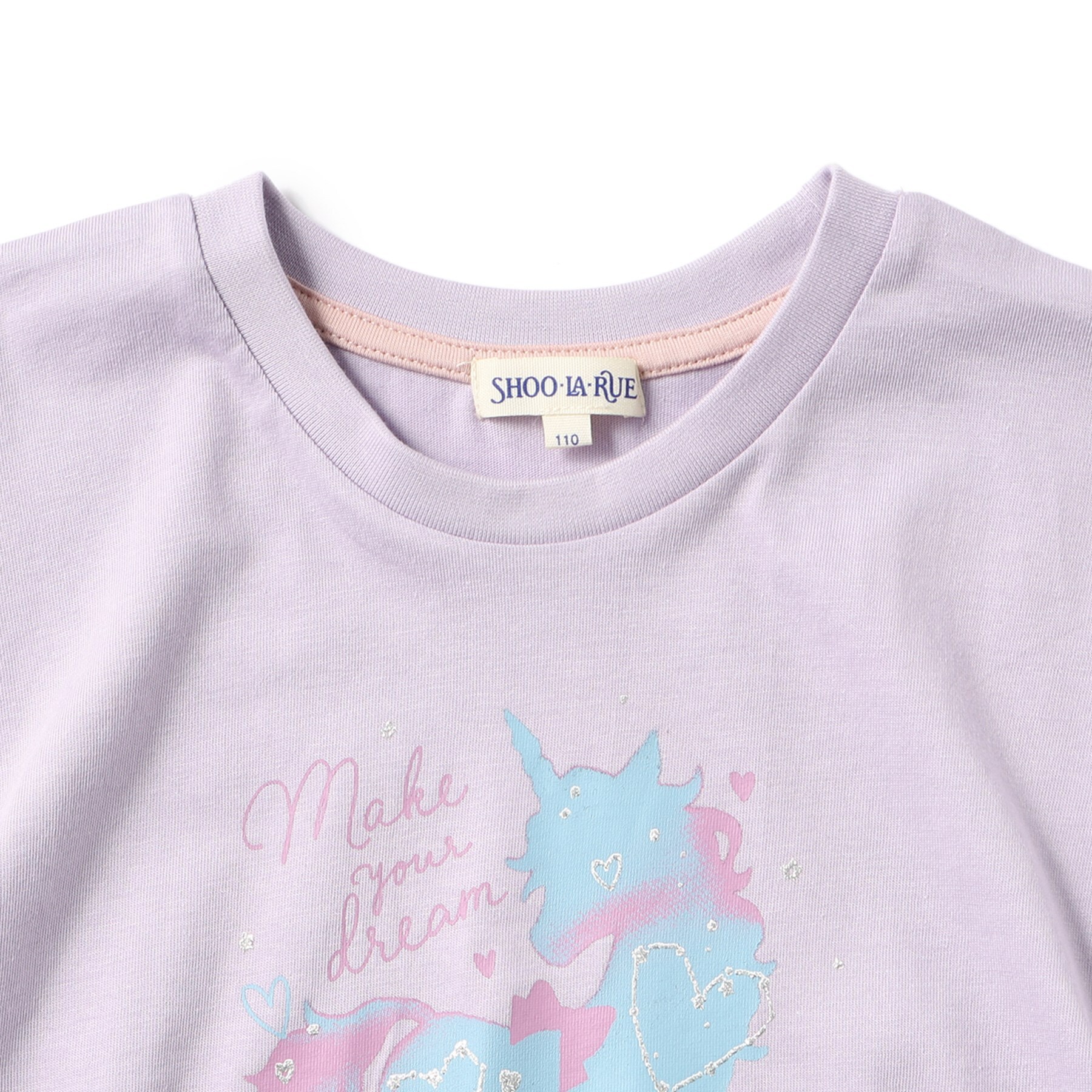 シューラルー /キッズ(SHOO・LA・RUE/Kids)の【110-140cm/接触冷感】GIRLアソートTシャツ3