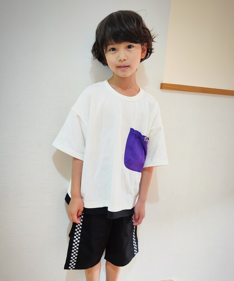 シューラルー /キッズ(SHOO・LA・RUE/Kids)の【110-140cm】サイドライン使いハーフパンツ9