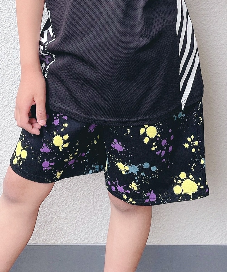 シューラルー /キッズ(SHOO・LA・RUE/Kids)の【110-140cm/吸水速乾】アソート裏毛ハーフパンツ14