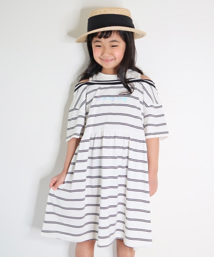 シューラルー /キッズ(SHOO・LA・RUE/Kids)の【110-140cm】フェイクレイヤードチアワンピース8