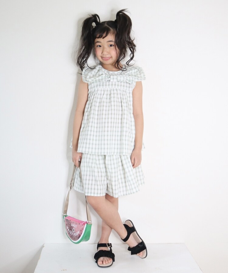 シューラルー /キッズ(SHOO・LA・RUE/Kids)の【110-140cm】ギンガムチェックセットアップ17