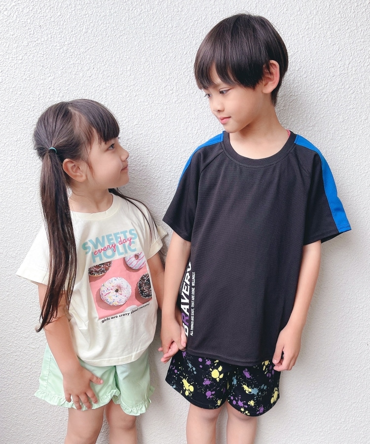 シューラルー /キッズ(SHOO・LA・RUE/Kids)の【水遊び/110-140cm】速乾メッシュTシャツ9