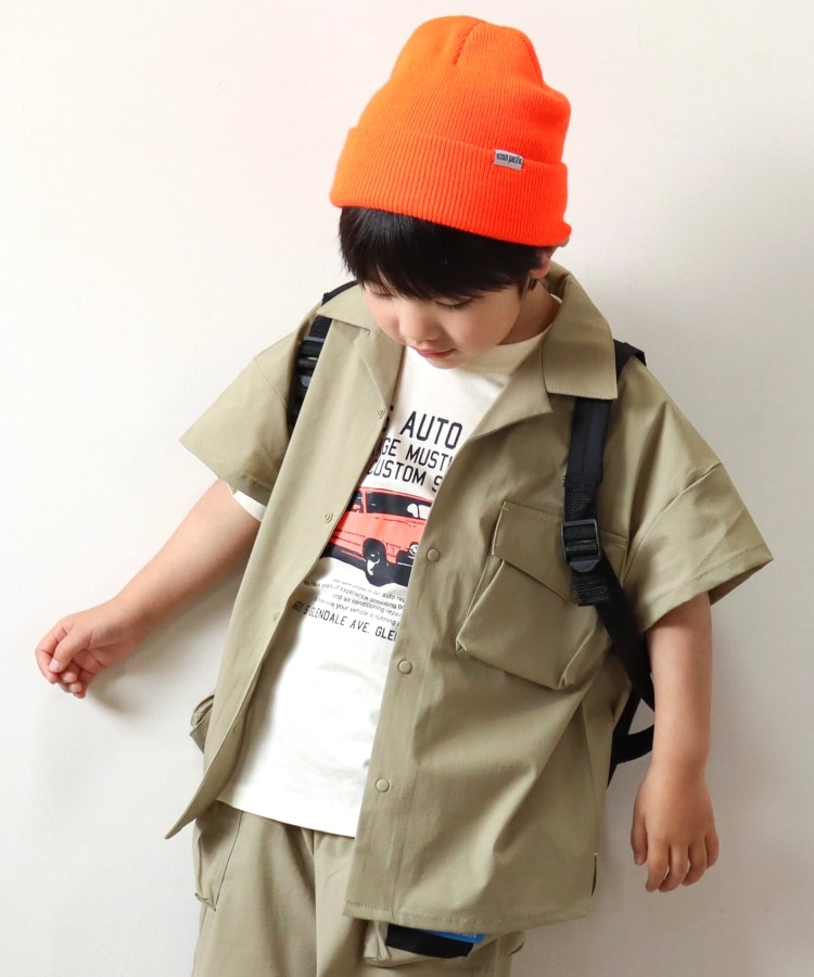 シューラルー /キッズ(SHOO・LA・RUE/Kids)の【110-140cm/速乾】開襟半袖シャツ14