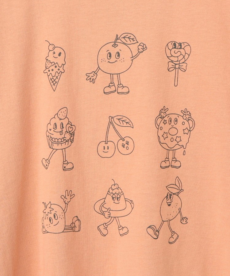 シューラルー /キッズ(SHOO・LA・RUE/Kids)の【110-140cm/リンク】BIGシルエット プリントTシャツ8