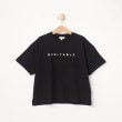 シューラルー /キッズ(SHOO・LA・RUE/Kids)の【110-140cm/リンク】BIGシルエット プリントTシャツ ブラック(719)