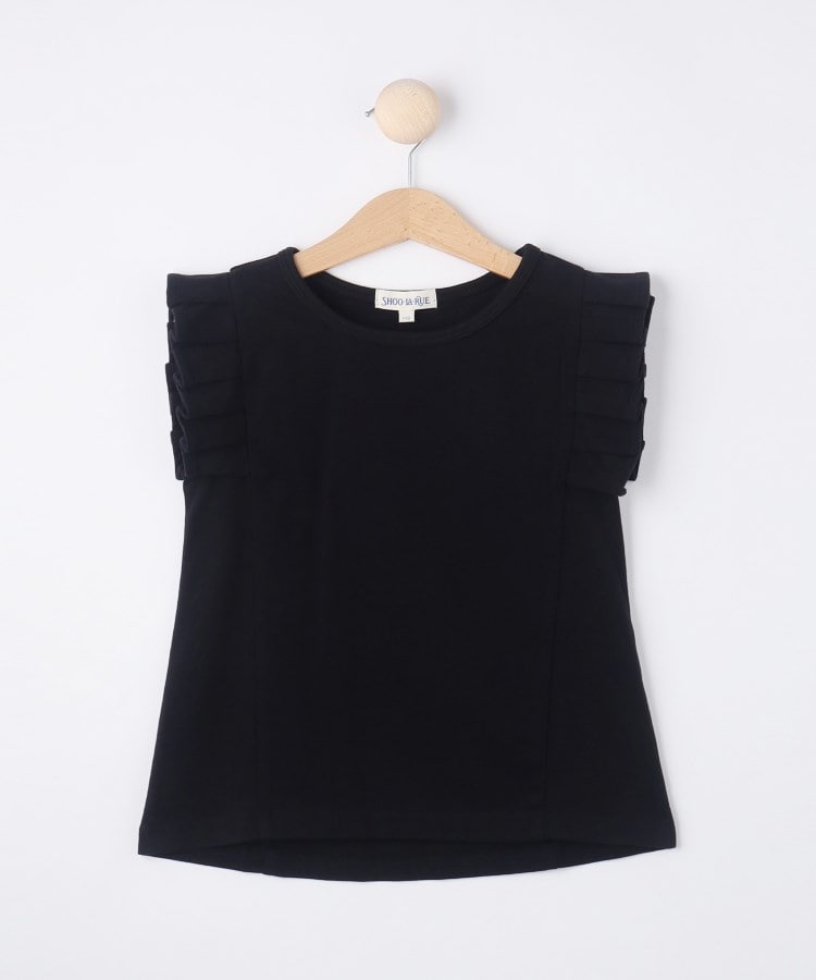 110-140cm】袖タックデザイントップス(カットソー) | SHOO・LA 110-140cm】袖タックデザイントップス(カットソー) | SHOO・LA