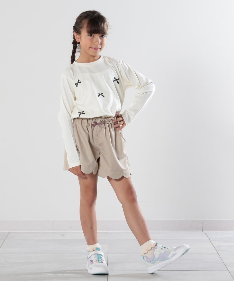 シューラルー /キッズ(SHOO・LA・RUE/Kids)の【110-140cm】アソートプリントフレアロンT16