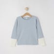 シューラルー /キッズ(SHOO・LA・RUE/Kids)の【110-140cm】お袖配色リブロンT1