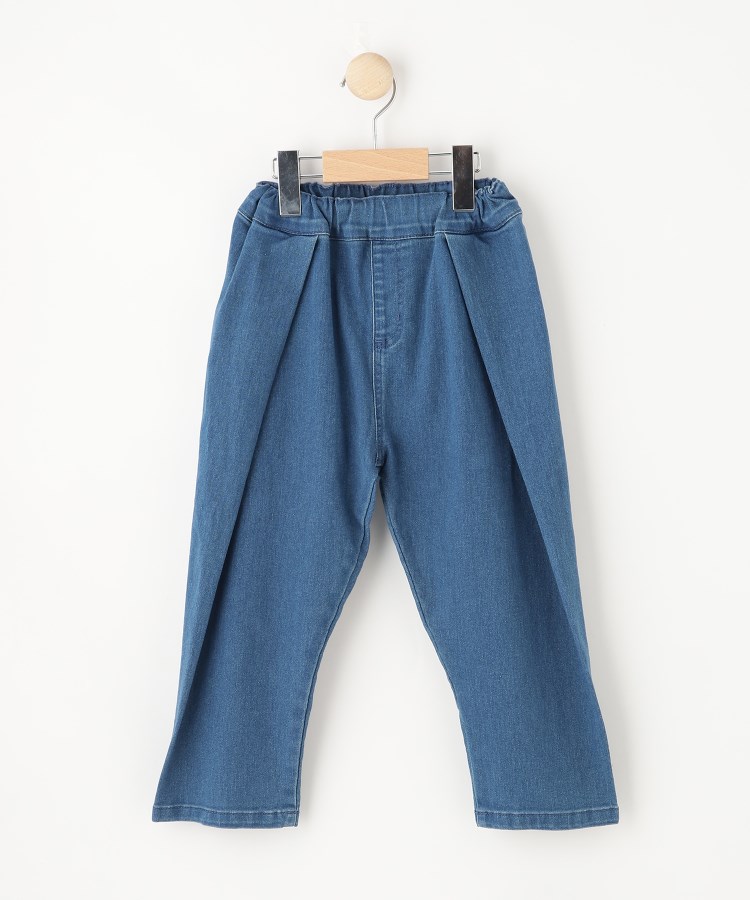 110-140cm/男女兼用】ストレッチデニムタックパンツ(デニム 110-140cm/男女兼用】ストレッチデニムタックパンツ(デニム