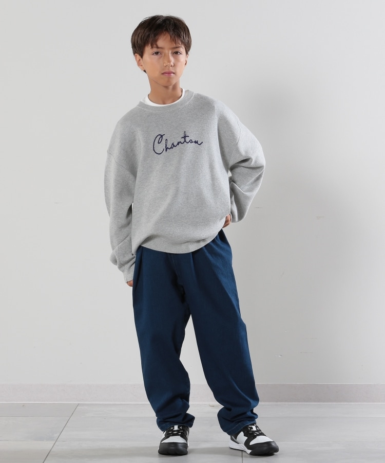 110-140cm/男女兼用】ストレッチデニムタックパンツ(デニム 110-140cm/男女兼用】ストレッチデニムタックパンツ(デニム