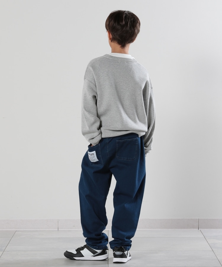 110-140cm/男女兼用】ストレッチデニムタックパンツ(デニム 110-140cm/男女兼用】ストレッチデニムタックパンツ(デニム