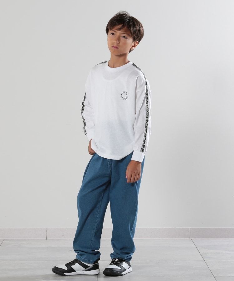 110-140cm/男女兼用】ストレッチデニムタックパンツ(デニム 110-140cm/男女兼用】ストレッチデニムタックパンツ(デニム