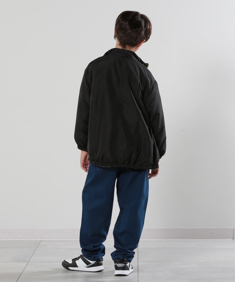 洗える/110-140cm/撥水】リバーシブル フリースブルゾン 洗える/110-140cm/撥水】リバーシブル フリースブルゾン