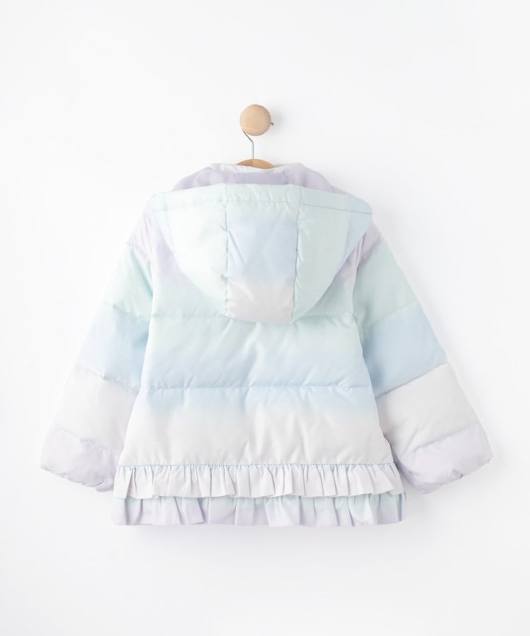 シューラルー /キッズ(SHOO・LA・RUE/Kids)の【110-140cm/撥水】フード2WAY総柄フリルブルゾン2