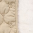 シューラルー /キッズ(SHOO・LA・RUE/Kids)の【110-140cm/撥水】キルト×エコファーリバーシブルジャケット9