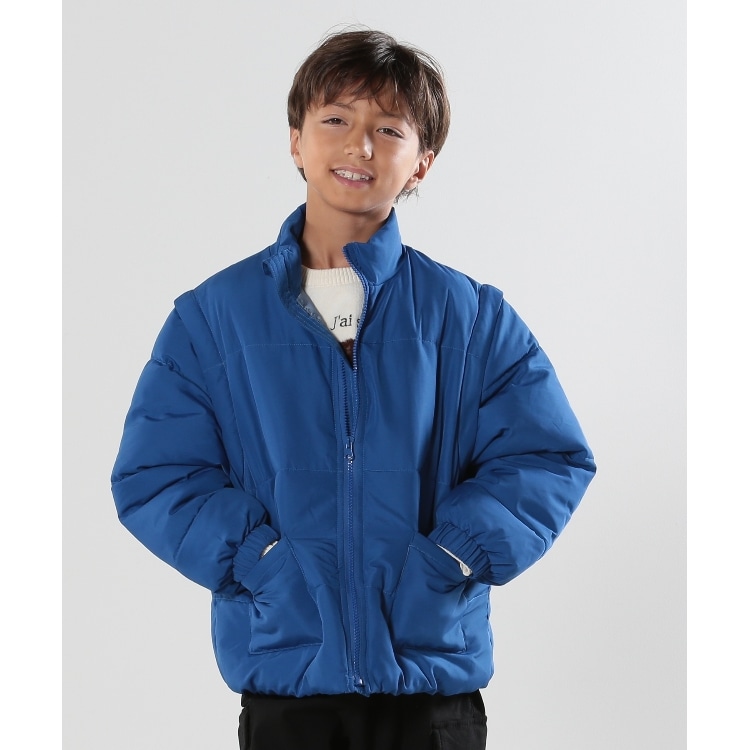 110-140cm/撥水/男女兼用】お袖取り外し2WAY中綿ブルゾン 110-140cm/撥水/男女兼用】お袖取り外し2WAY中綿ブルゾン
