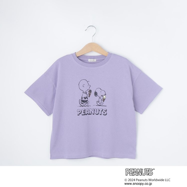 シューラルー /キッズ(SHOO・LA・RUE/Kids)の【PEANUTS】プリントゆるTシャツ Ｔシャツ