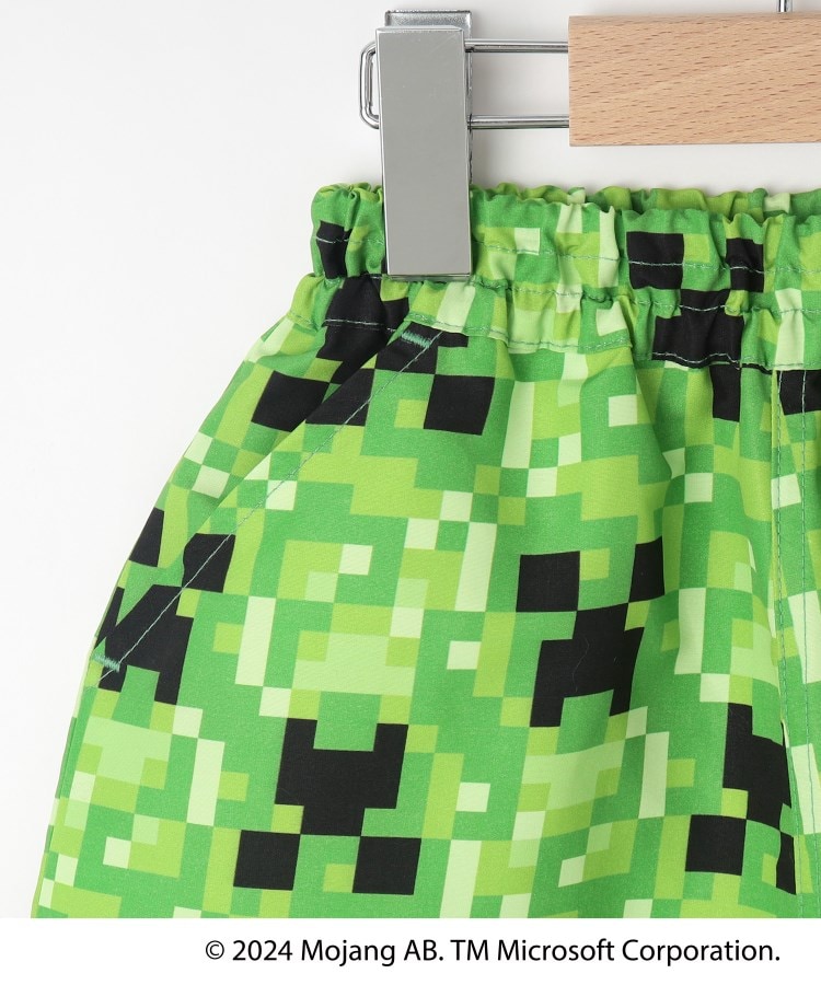 シューラルー /キッズ(SHOO・LA・RUE/Kids)の【マインクラフト】【吸水速乾】総柄ハーフパンツ3