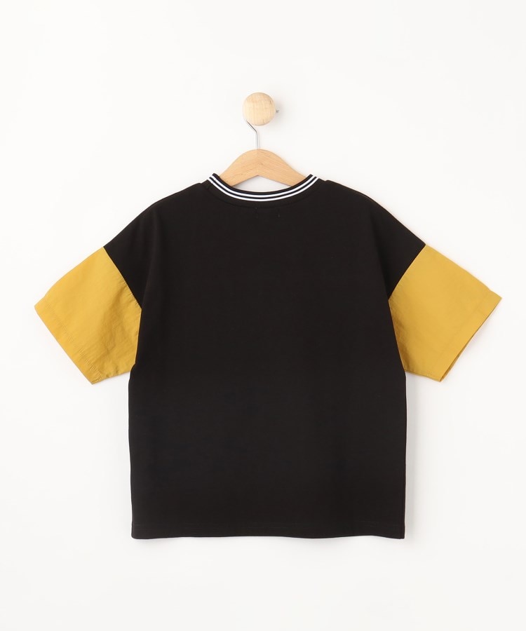110-140cm】異素材ミックス お袖切替Tシャツ(Tシャツ) | SHOO 110-140cm】異素材ミックス お袖切替Tシャツ(Tシャツ) | SHOO