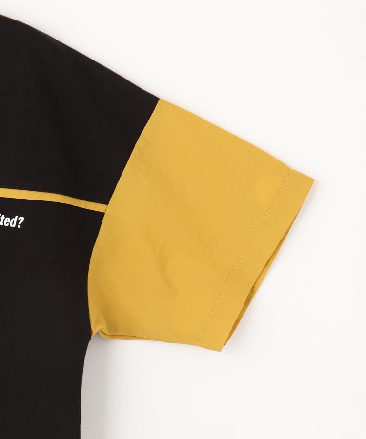110-140cm】異素材ミックス お袖切替Tシャツ(Tシャツ) | SHOO 110-140cm】異素材ミックス お袖切替Tシャツ(Tシャツ) | SHOO