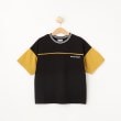 シューラルー /キッズ(SHOO・LA・RUE/Kids)の【110-140cm】異素材ミックス お袖切替Tシャツ1