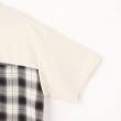 シューラルー /キッズ(SHOO・LA・RUE/Kids)の【110-140cm】チェック切替 配色Tシャツ4