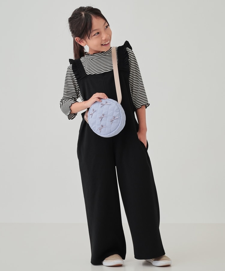 シューラルー /キッズ(SHOO・LA・RUE/Kids)の【110-140cm/2点セット】フリルサロペット＋5分袖ボーダートップス14
