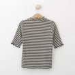 シューラルー /キッズ(SHOO・LA・RUE/Kids)の【110-140cm/2点セット】フリルサロペット＋5分袖ボーダートップス4