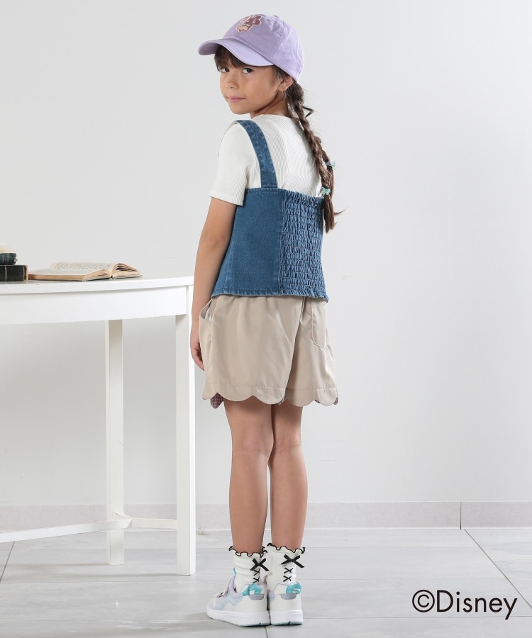 110-140cm】裾スカラップショートパンツ(ショートパンツ 110-140cm】裾スカラップショートパンツ(ショートパンツ