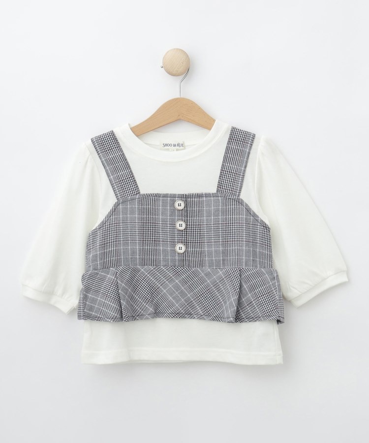 シューラルー /キッズ(SHOO・LA・RUE/Kids)の【110-140cm/2点セット】チェックビスチェ＋ショートパンツ16