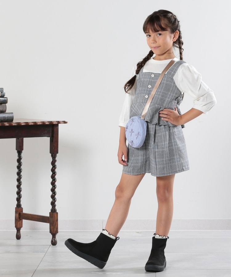 シューラルー /キッズ(SHOO・LA・RUE/Kids)の【110-140cm/2点セット】チェックビスチェ＋ショートパンツ20