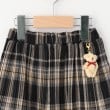 シューラルー /キッズ(SHOO・LA・RUE/Kids)の【110-140cm】クマチャーム付きチェックプリーツスカート3