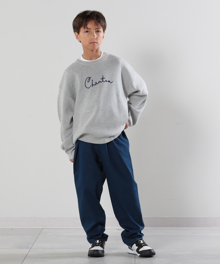 シューラルー /キッズ(SHOO・LA・RUE/Kids)の【110-140cm/男女兼用】スウェットライクロゴニット9